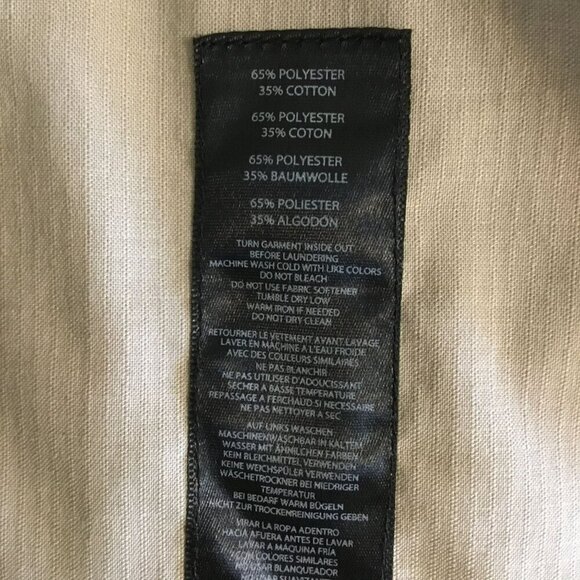 First Tactical V2 Ripstop Uniform Pants Women's Size 14 Large Tall in Tan 124011 - Picture 9 of 9